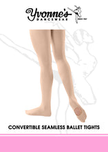 Load image into Gallery viewer, Convertible Seamless Ballet tights