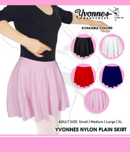 Load image into Gallery viewer, Nylon Plain Adult Skirt