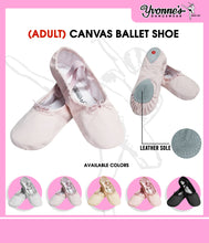Load image into Gallery viewer, Canvas Ballet Shoe Adult