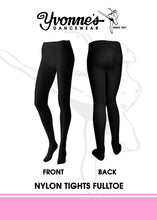 Load image into Gallery viewer, Nylon Full toe Tights Kids