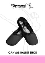 Load image into Gallery viewer, Canvas Ballet Shoe for Kids