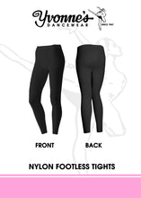 Load image into Gallery viewer, Nylon Footless Tights Adult
