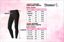 Load image into Gallery viewer, Nylon Footless Tights Adult