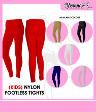 Load image into Gallery viewer, Nylon Footless Tights Kids