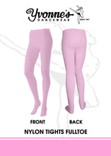 Load image into Gallery viewer, Nylon Full toe Tights Kids