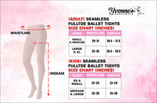 Load image into Gallery viewer, Seamless Fulltoe Ballet tights