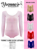 Load image into Gallery viewer, Yvonne's Long Sleeve Leotard Kids/Adult