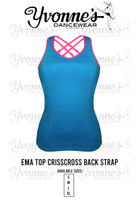 Load image into Gallery viewer, Ema Top Crisscross Back Strap Blouse