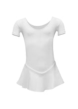 Load image into Gallery viewer, Short sleeve Leotard W/ Skirt