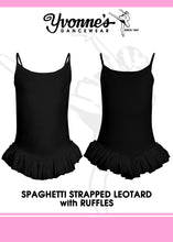 Load image into Gallery viewer, Spaghetti Strap Leotards with Ruffles (Children)

