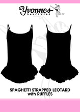 Load image into Gallery viewer, Spaghetti Strap Leotards with Ruffles (Children)
