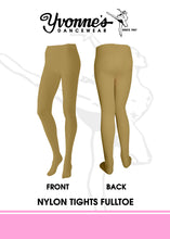 Load image into Gallery viewer, Nylon Full toe Tights Kids
