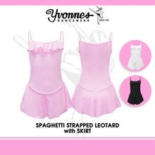 Load image into Gallery viewer, Spaghetti Strap Leotard with Skirt (Children)
