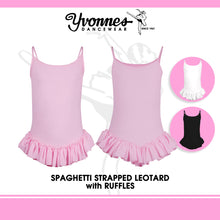 Load image into Gallery viewer, Spaghetti Strap Leotards with Ruffles (Children)
