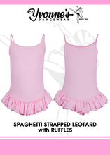 Load image into Gallery viewer, Spaghetti Strap Leotards with Ruffles (Children)
