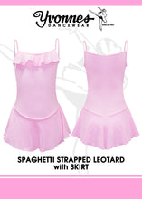 Load image into Gallery viewer, Spaghetti Strap Leotard with Skirt (Children)
