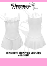 Load image into Gallery viewer, Spaghetti Strap Leotard with Skirt (Children)
