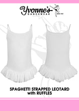 Load image into Gallery viewer, Spaghetti Strap Leotards with Ruffles (Children)
