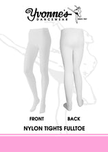Load image into Gallery viewer, Nylon Full toe Tights Kids
