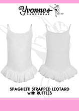 Load image into Gallery viewer, Spaghetti Strap Leotards with Ruffles (Children)
