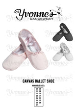 Load image into Gallery viewer, Canvas Ballet Shoe Adult
