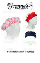 Load image into Gallery viewer, Nylon Headband with Ruffles
