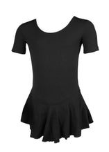 Load image into Gallery viewer, Short sleeve Leotard W/ Skirt
