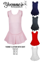 Load image into Gallery viewer, Sleeveless Leotard W/ Skirt
