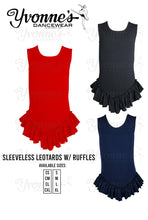 Load image into Gallery viewer, Sleeveless Leotard with Ruffles for kids
